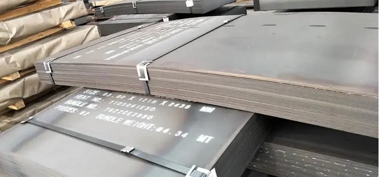 Hot rolled steel plate - stock list  BBN Group 2022-08-05